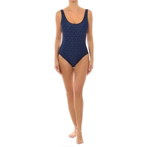 Bañador estilo clásico nadadora Michael Kors MM2N188 mujer Talla: 12 (L) Color: Azul