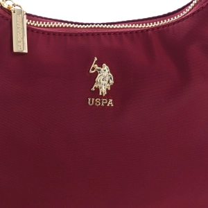 Bolso baguette U.S. POLO ASSN. BEUHU5735WIP mujer Color: Granate 