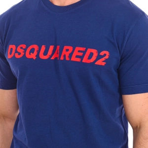 Camiseta manga corta Dsquared2 S74GD0835-S21600 hombre Talla: S Color: Azul 