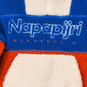 Chaqueta de forro polar con capucha Napapijri GA4EPR niño Talla: 8 AÑOS Color: Multicolor 
