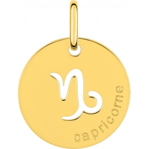 Colgante zodiaco Capricornio 9Kt Oro Amarillo 0M07708