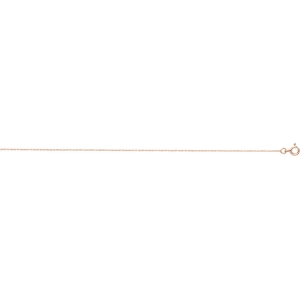 Collar cadena 18Kt Oro Rosa Lua Blanca  GT58W.40 Talla 40