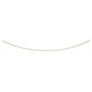 Collar con perla cultivada en agua dulce 6-6.5mm 18Kt Oro Amarillo 8033.9W.45 Talla 45 Lua blanca