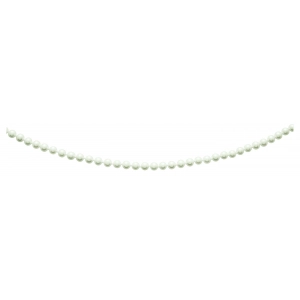 Collar con perla cultivada en agua dulce 6mm entrada precio 18Kt Oro Amarillo 8039.9W.45 Talla 45 Lua blanca