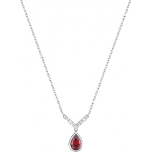 Collar con rubí y diamante 0.06ct GHP1P2 18Kt Oro Blanco 4.0552.Z0