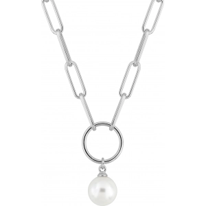 Collar perla imitación Plata 925 rh Lua Blanca 455994.0