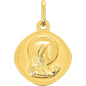 Medalla virgen oro amarillo 9kt Lua Blanca 0M54340.0