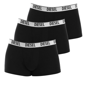 Pack-3 Bóxers Cotton Stretch Diesel 00SAB2-0SFAC hombre Talla: S Color: Negro 