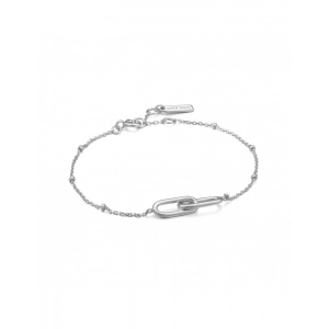 Pulsera Ania Haie Silver Beaded Chain Link B021-01H Plata de Ley 16170003