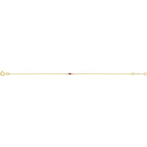 Pulsera rubí oro amarillo 18kt Lua Blanca 5.0616.Z9.0