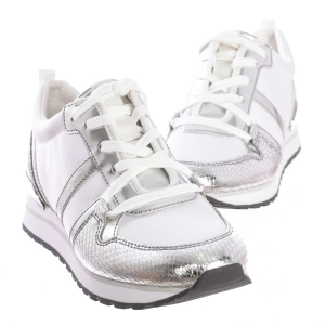 Zapatilla Sneaker Dash metalizadas Michael Kors R2DAFS1D mujer Talla: 38.5 Color: Plateado 
