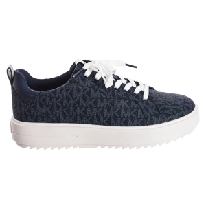 Zapatilla Sneaker Emmett estampada Michael Kors T2ETFS1B mujer Talla: 38.5 Color: Azul 