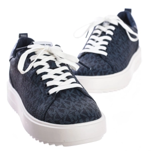 Zapatilla Sneaker Emmett estampada Michael Kors T2ETFS1B mujer Talla: 38.5 Color: Azul 