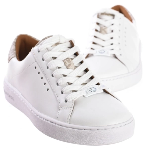 Zapatilla Sneaker Irving clásica Michael Kors S7IRFS3L mujer Talla: 36.5 Color: Blanco 