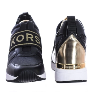 Zapatilla Sneaker Maven sin cordones Michael Kors F2MVFP1D mujer Talla: 37 Color: Negro 