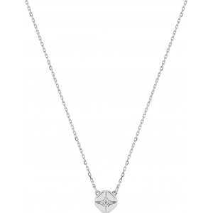 collar  diamante  0.01ct gh-p2 oro blanco 9kt Lua Blanca 410869.20.0