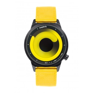 Reloj Manali Wave Vincent Nato Yellow Superb PD2BAM3