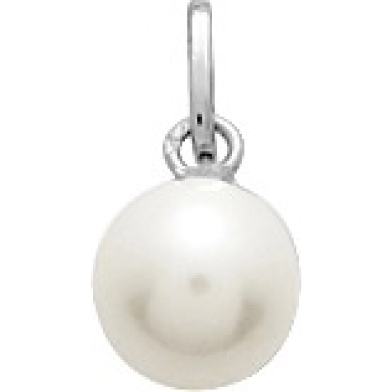 Colgante perla cultivada en agua dulce 9Kt Oro Blanco 0M16179OY Lua blanca