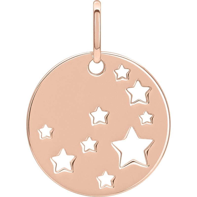 Medalla chapado en oro Oro Rosa 259670.Z Lua blanca