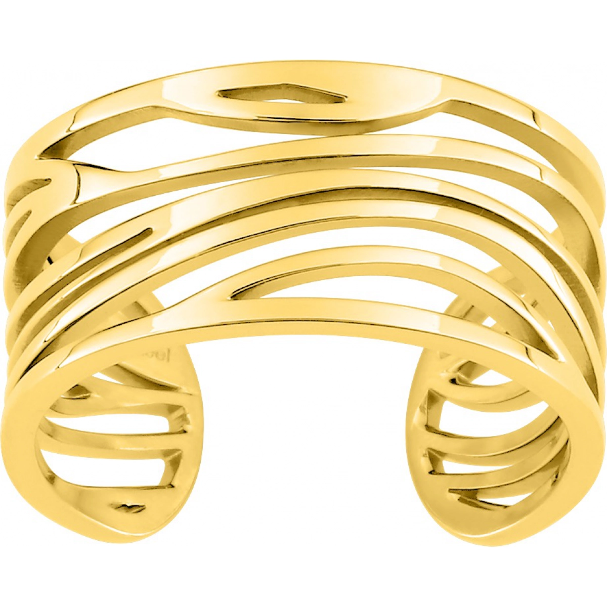 Ring gold colored St. Steel Lua Blanca  550541 