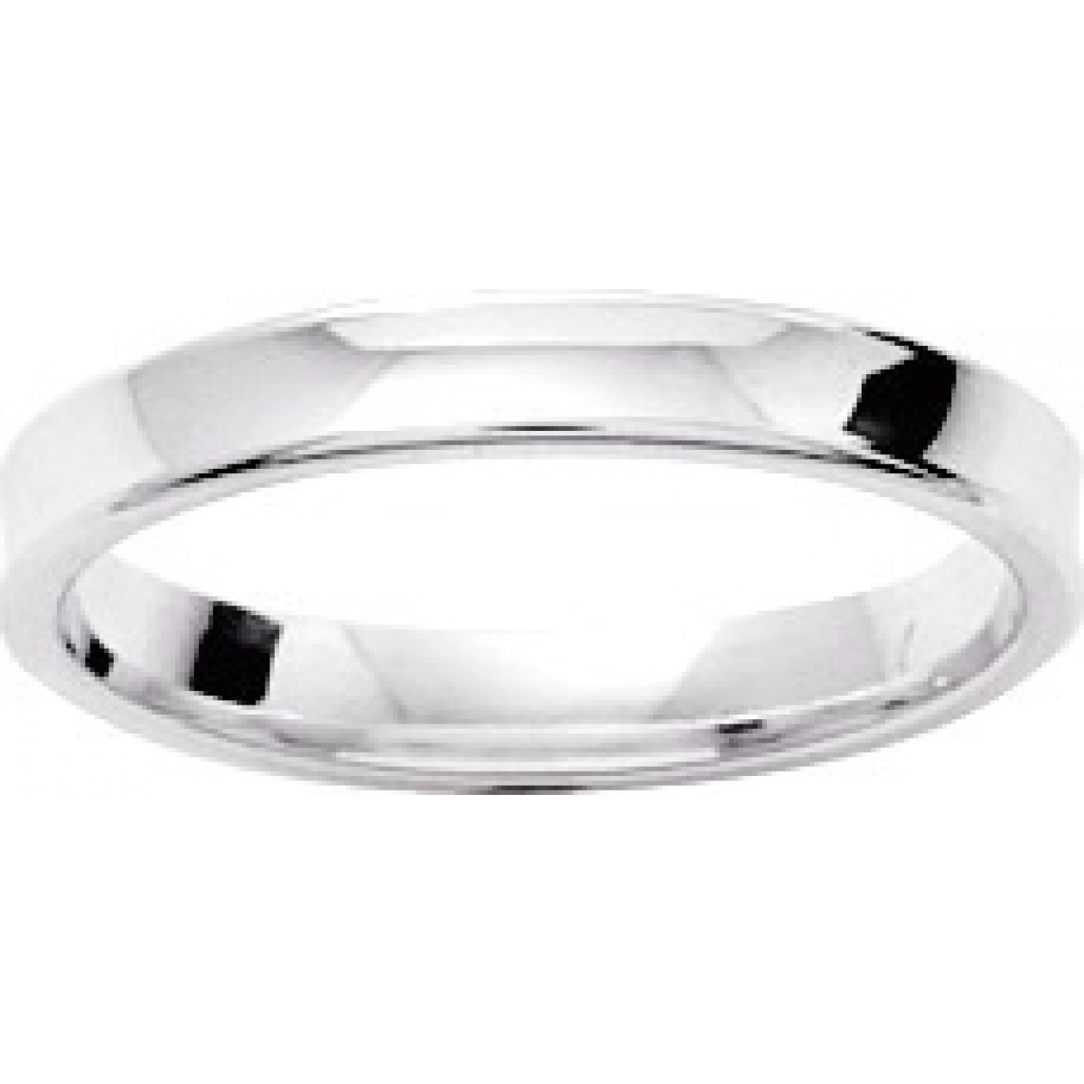 Wedding ring 3mm rh925 Silver - Size: 52  Lua Blanca  307788.12