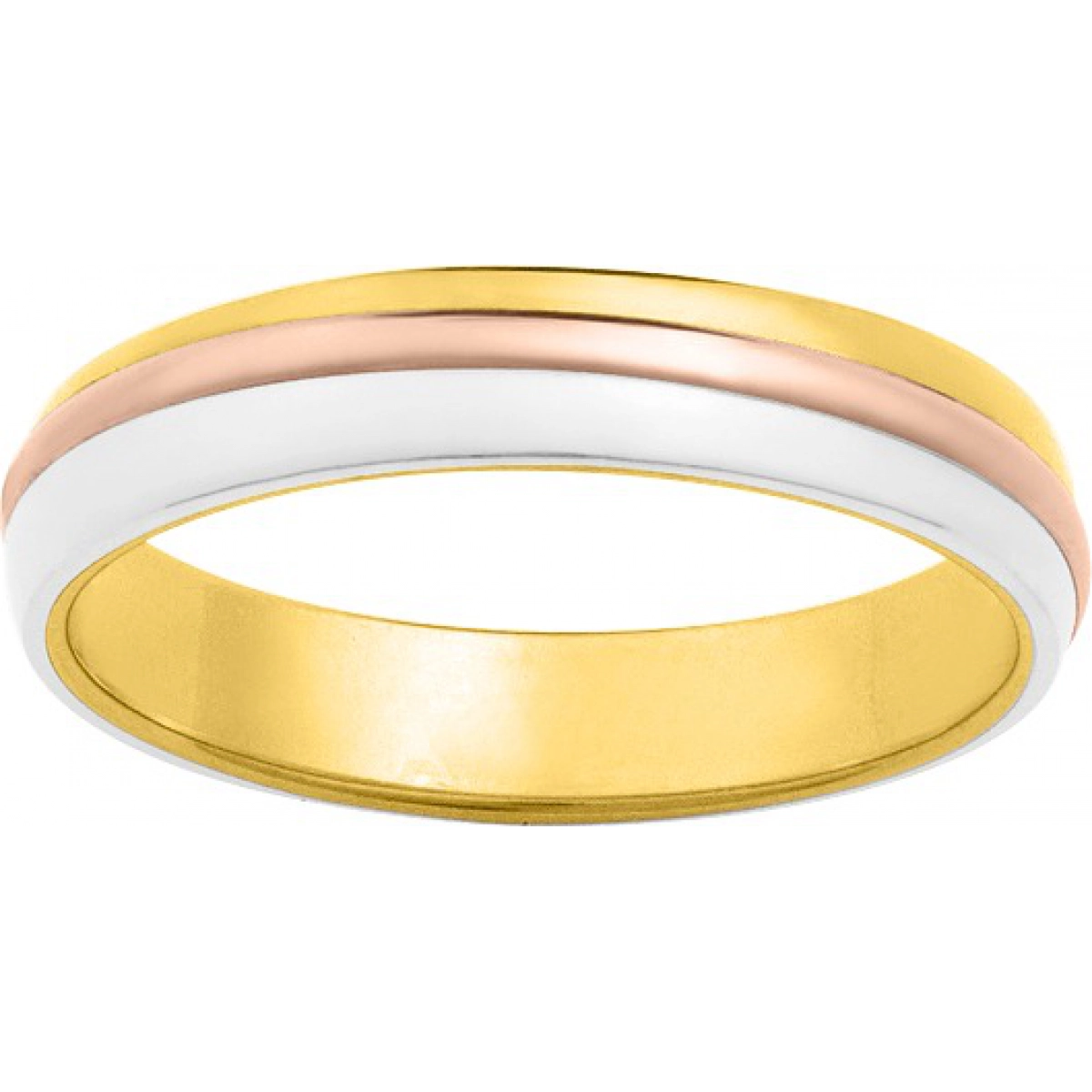 Wedding ring 9K 3TG - Size: 58  Lua Blanca  9480445.18