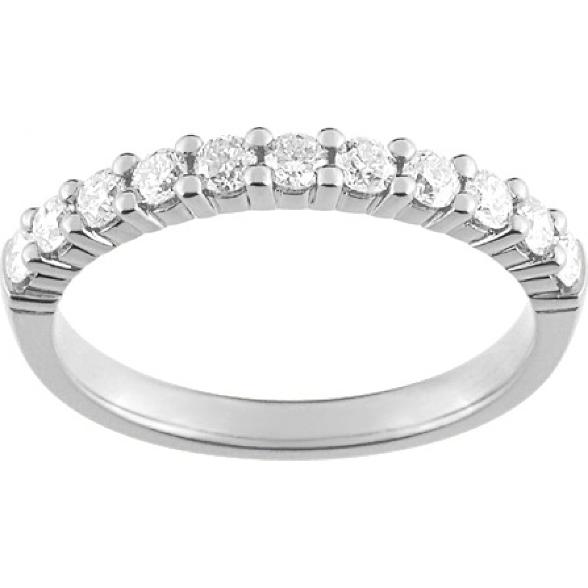 Wedding ring w. 11 diam 0.50ct 18K WG - Size: 56  Lua Blanca  3L008GB2.16