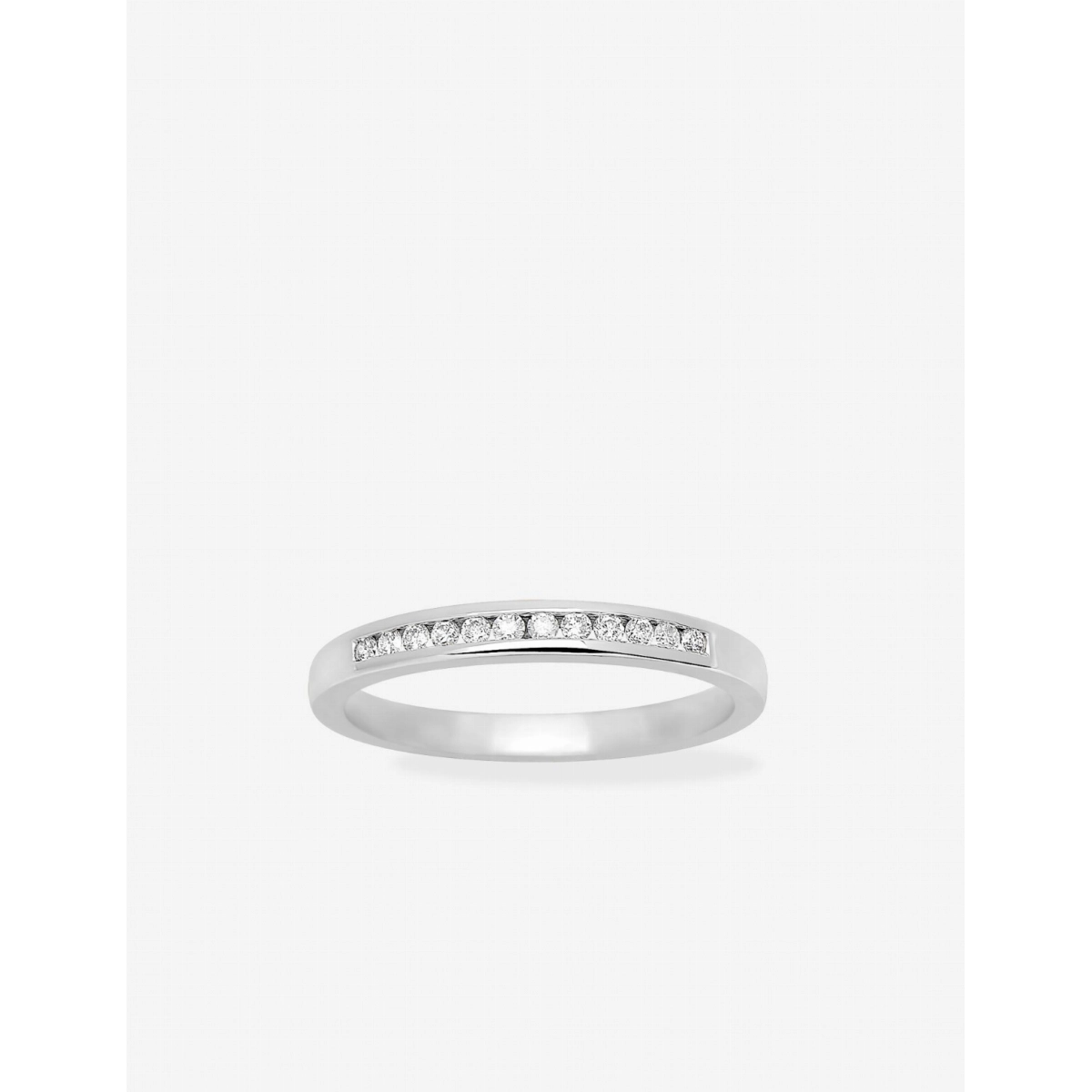 Wedding ring w. diam 0.12ct GHP1P2 18K WG - Size: 54  Lua Blanca  1.215.31.14