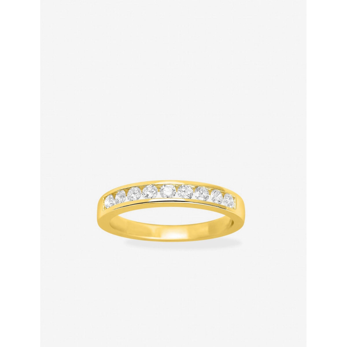Anel de Casamento com diamante 0.40ct GHSI 18Kt Ouro amarelo 1.1586.20.14 Tamanho espanhol: 54