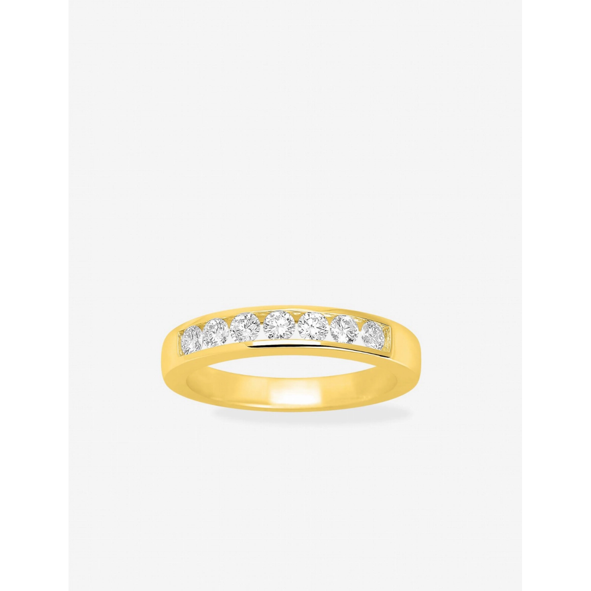 Anel de Casamento com diamante 0.43ct GHP1P2 18Kt Ouro amarelo 1.219.30.14 Tamanho espanhol: 54