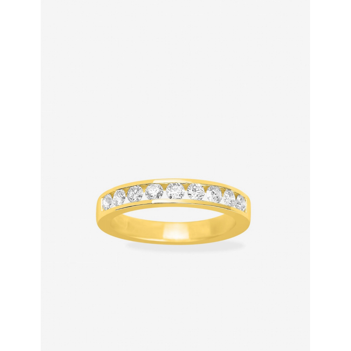 Anel de Casamento com diamante 0.54ct GHP1P2 18Kt Ouro amarelo 1.1587.30.14 Tamanho espanhol: 54