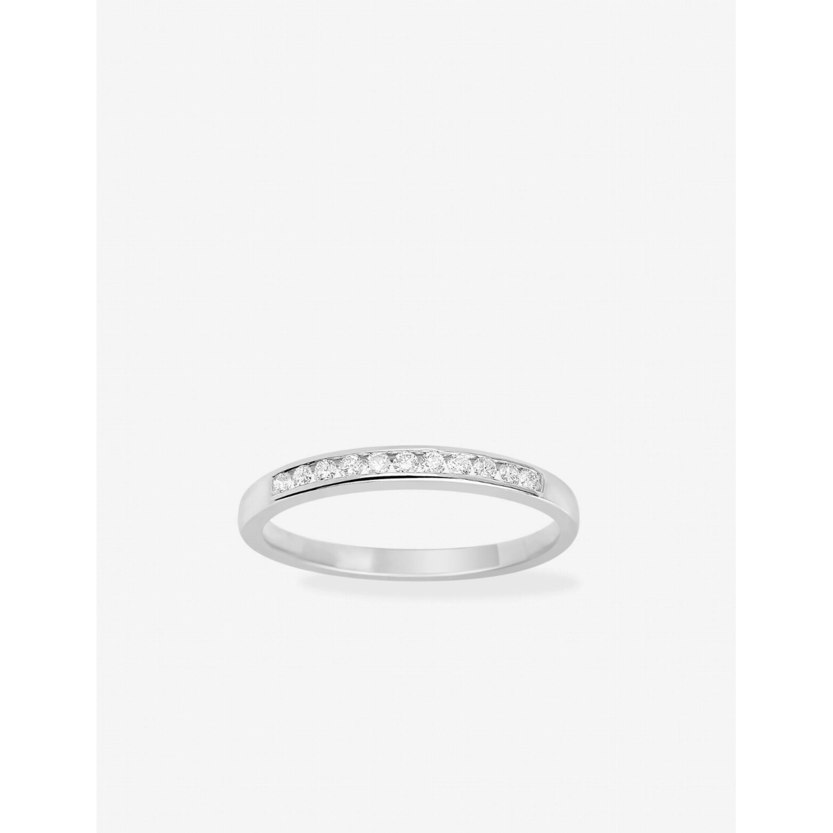 Wedding ring diam 0.15ct GHSI 18K WG Lua Blanca  2.4939.00 - Size 49