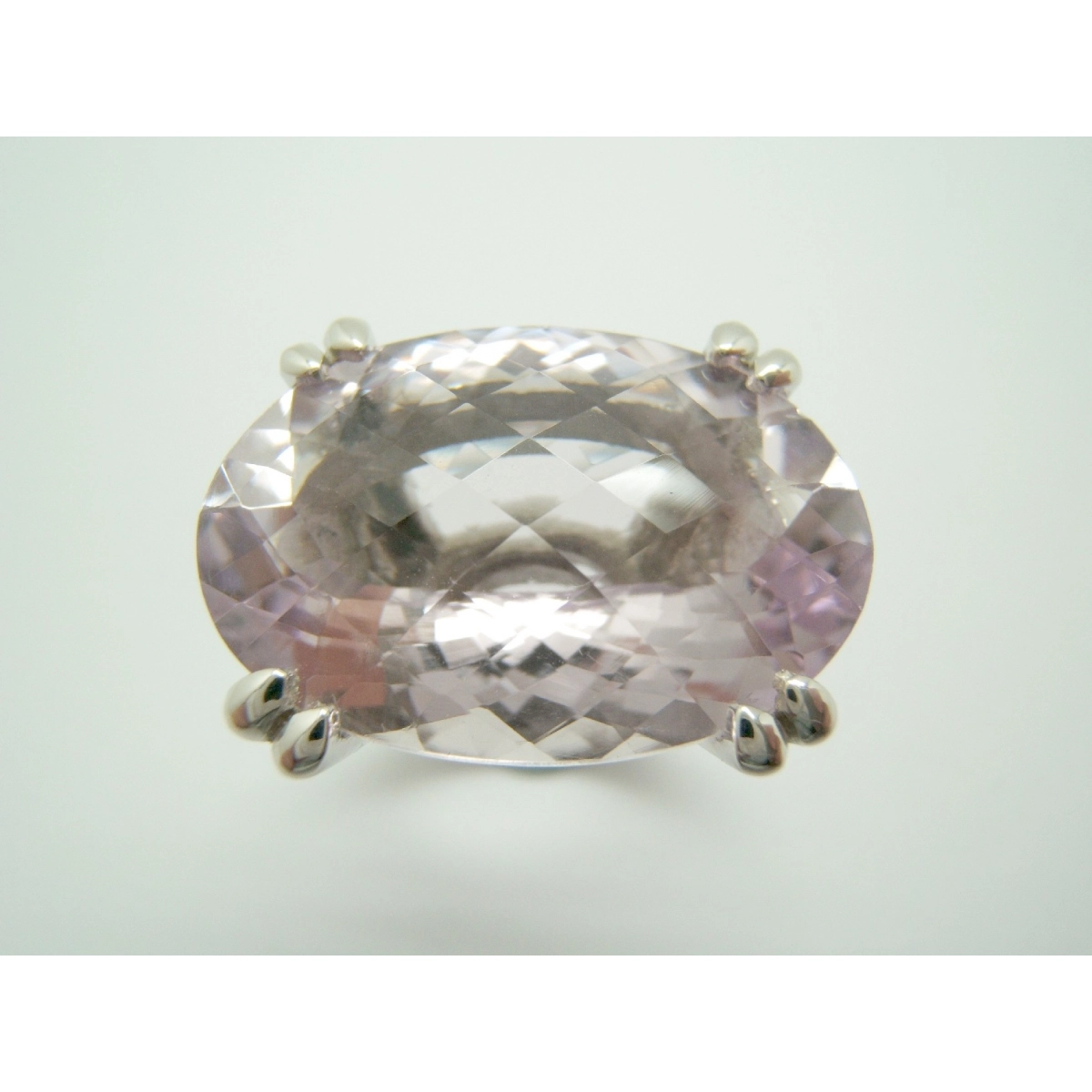 RING-SILVER AND AMETHYST-88/96-20 B-79 A-88/96-20
