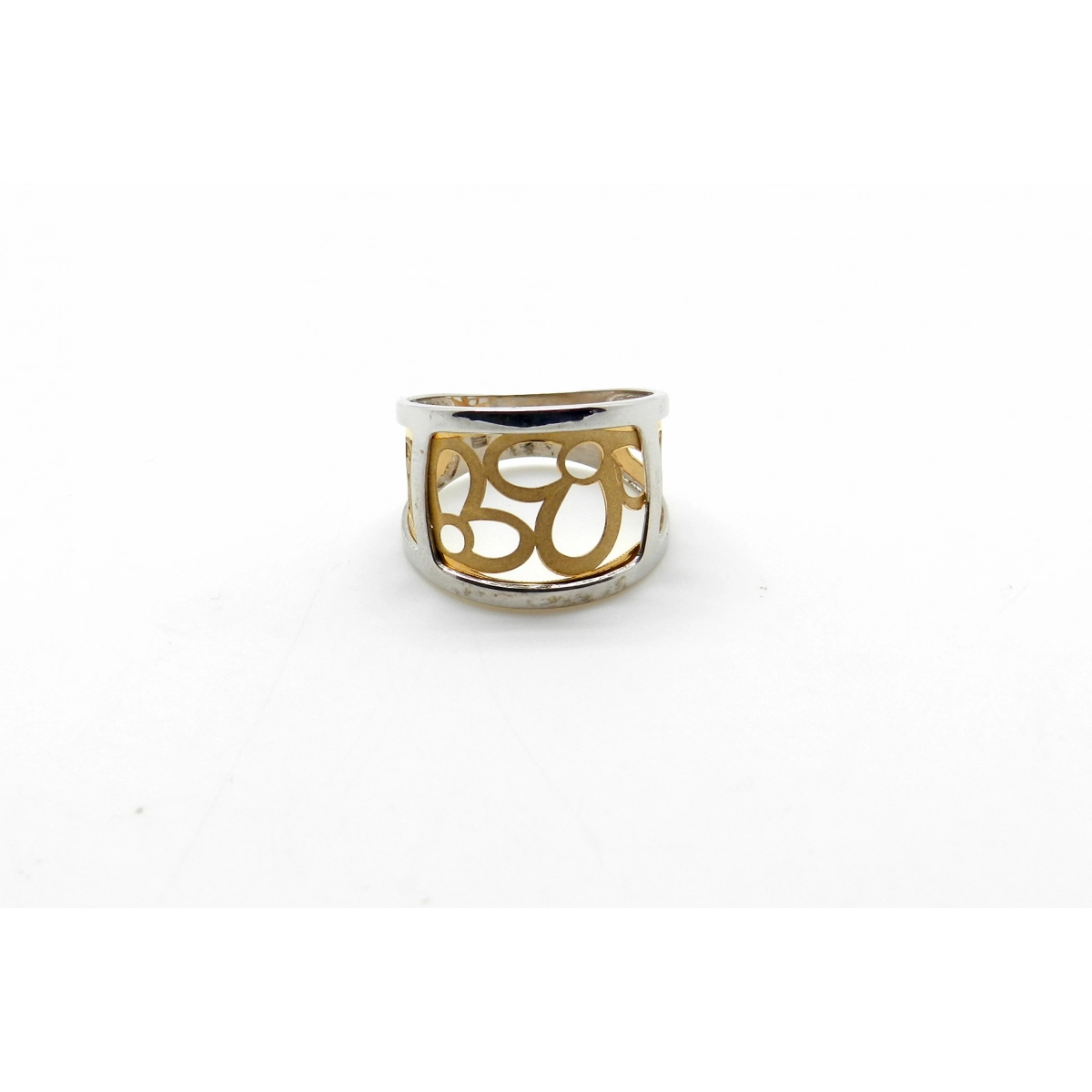 RING RING TWO-TONE 18K GOLD - OWN - 52590-S/X