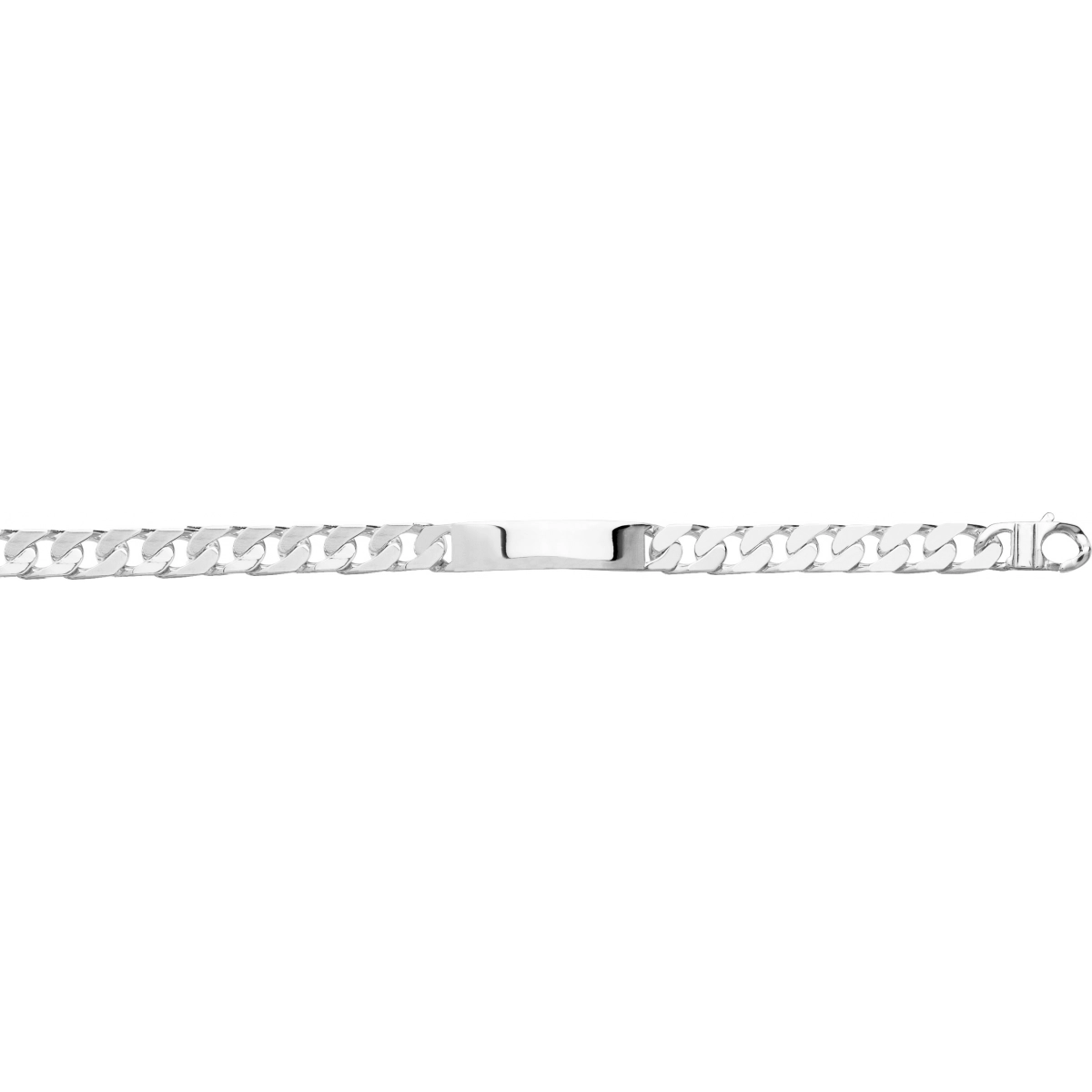 ID bracelet 10mm rh925 Silver - Size: 22  Lua Blanca  304008.00.22