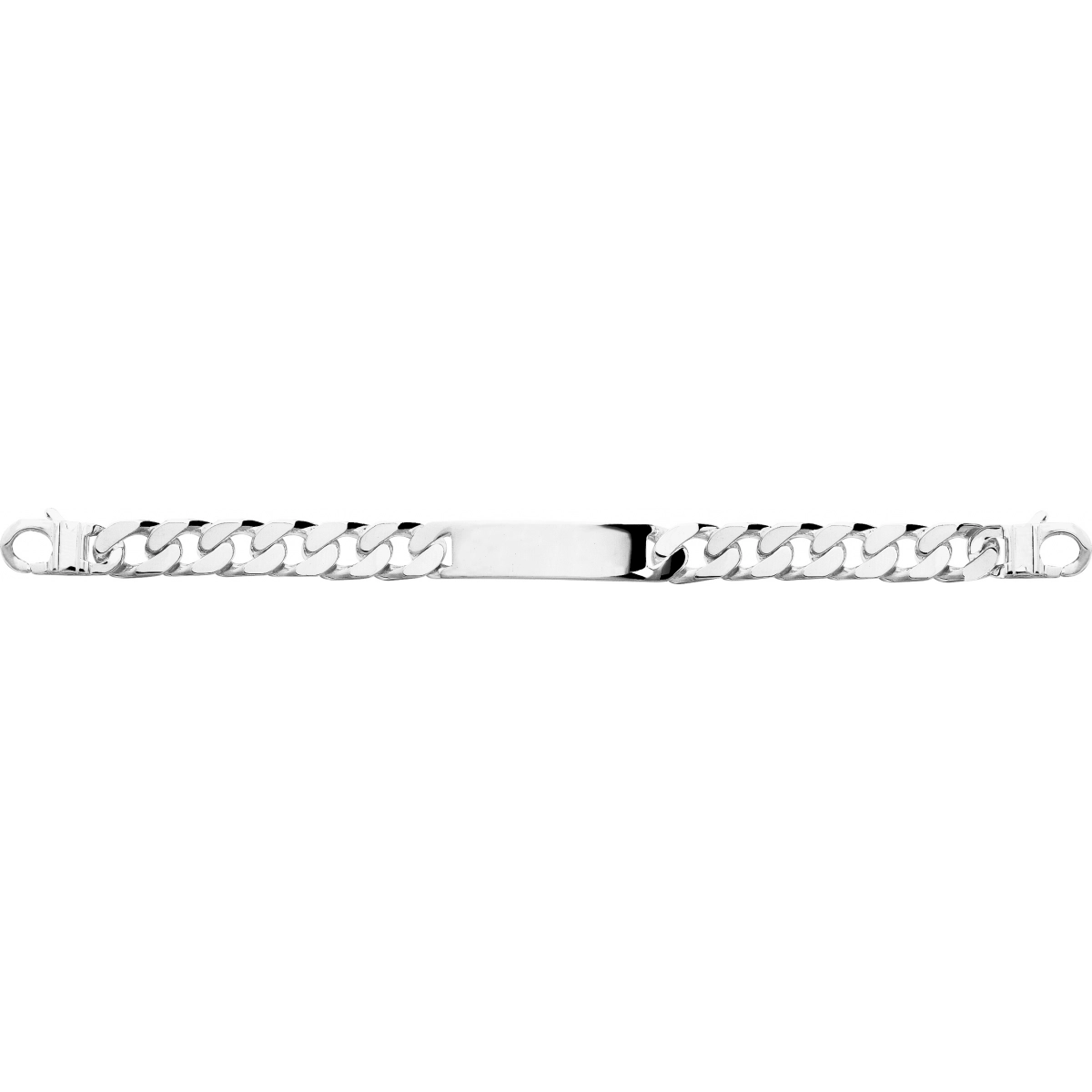 ID bracelet 12mm 925 Silver - Size: 22  Lua Blanca  304070.00.22