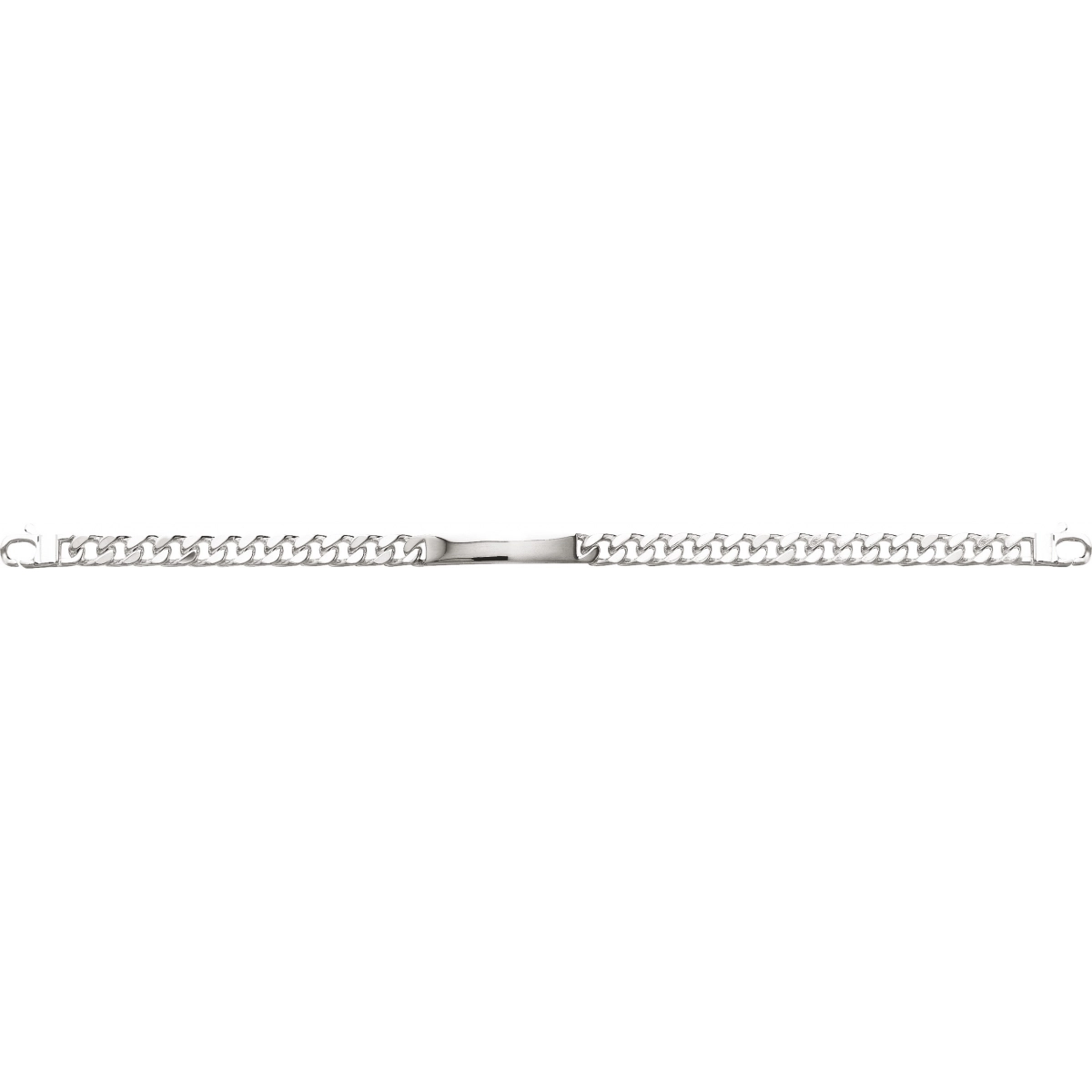 ID bracelet 6mm rh925 Silver - Size: 18  Lua Blanca  304001.00.18