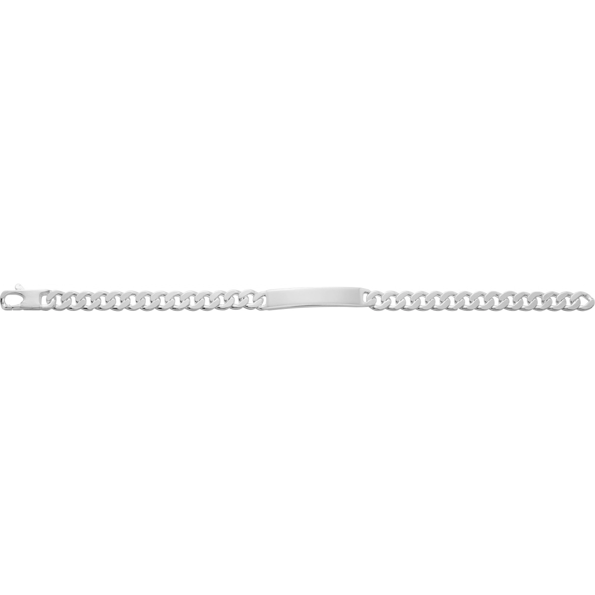 ID bracelet 6mm rh925 Silver - Size: 18  Lua Blanca  314006.00.18