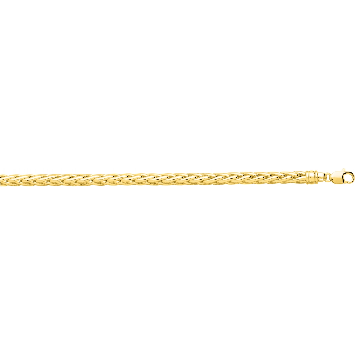 gold plated Brass Bracelet Lua Blanca  101028B.18