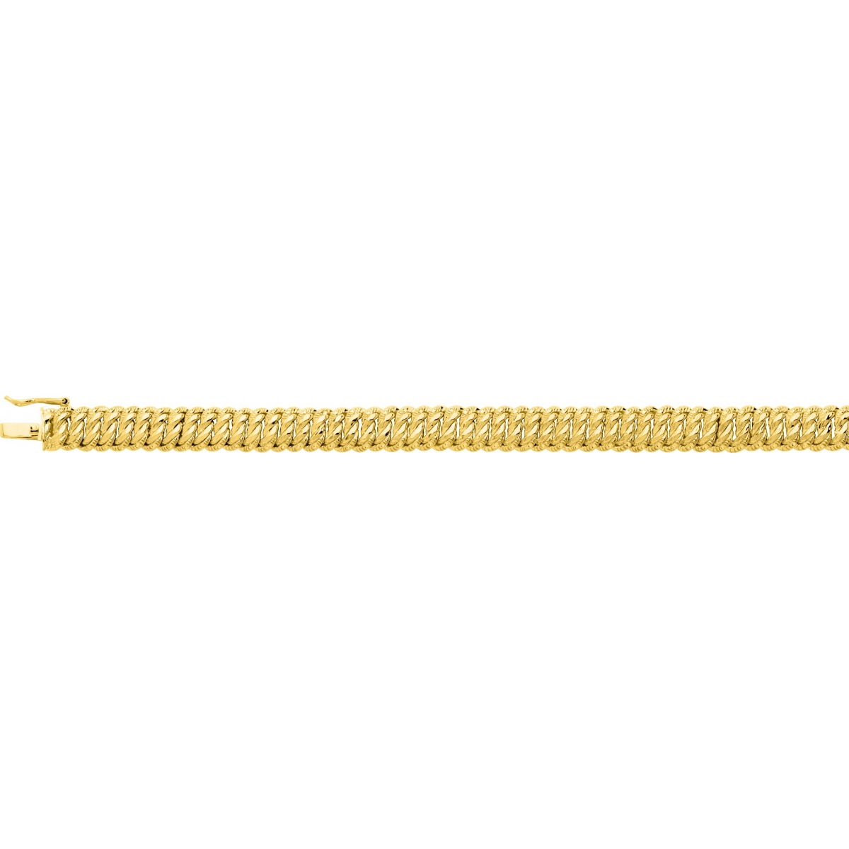 Bracelet gold plated Brass - Size: 18  Lua Blanca  101440B.18