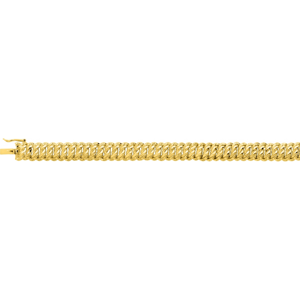 Bracelet gold plated Brass - Size: 18  Lua Blanca  101441B.18