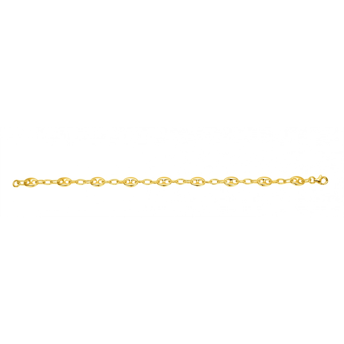 Bracelet plaqué or - Taille: 18  Lua Blanca  113004.18