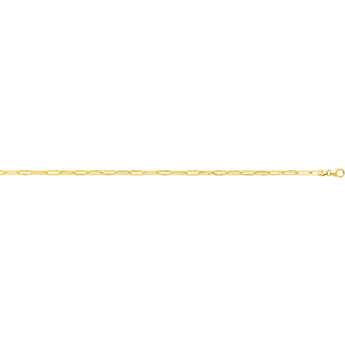 Bracelet gold plated Brass Lua Blanca  254580I - Size 18
