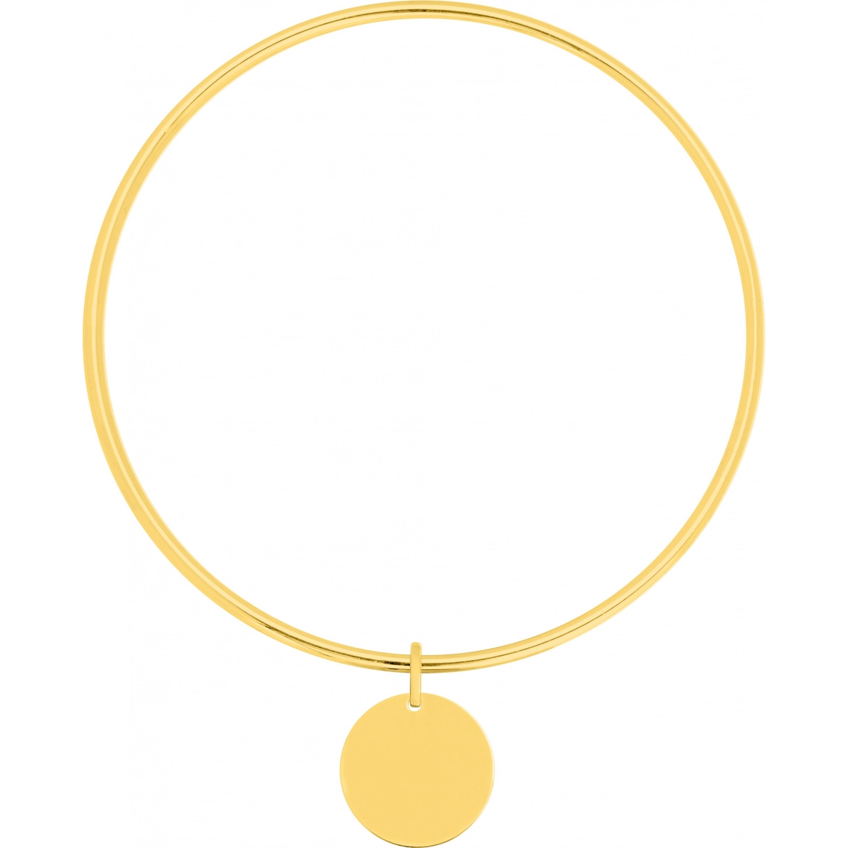Bracelet gold plated Brass Lua Blanca  256788 - Size 65