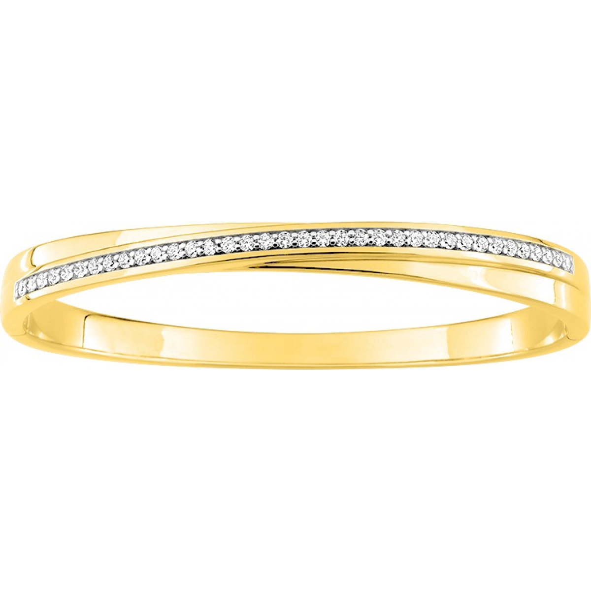Bracelet w. cz gold plated Brass Lua Blanca  256977.9 