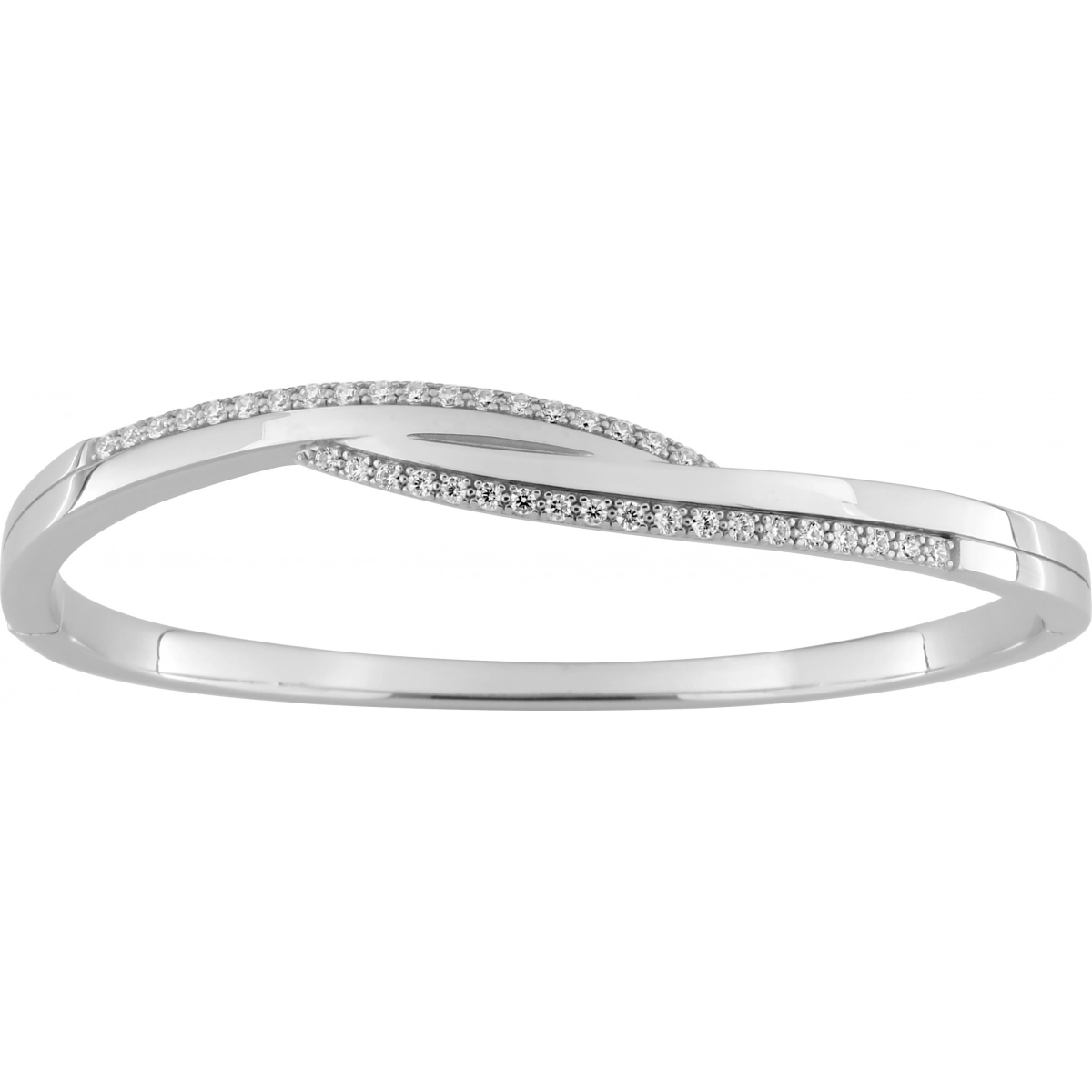 Bracelet w. cz rh925 Silver Lua Blanca  456965.9 