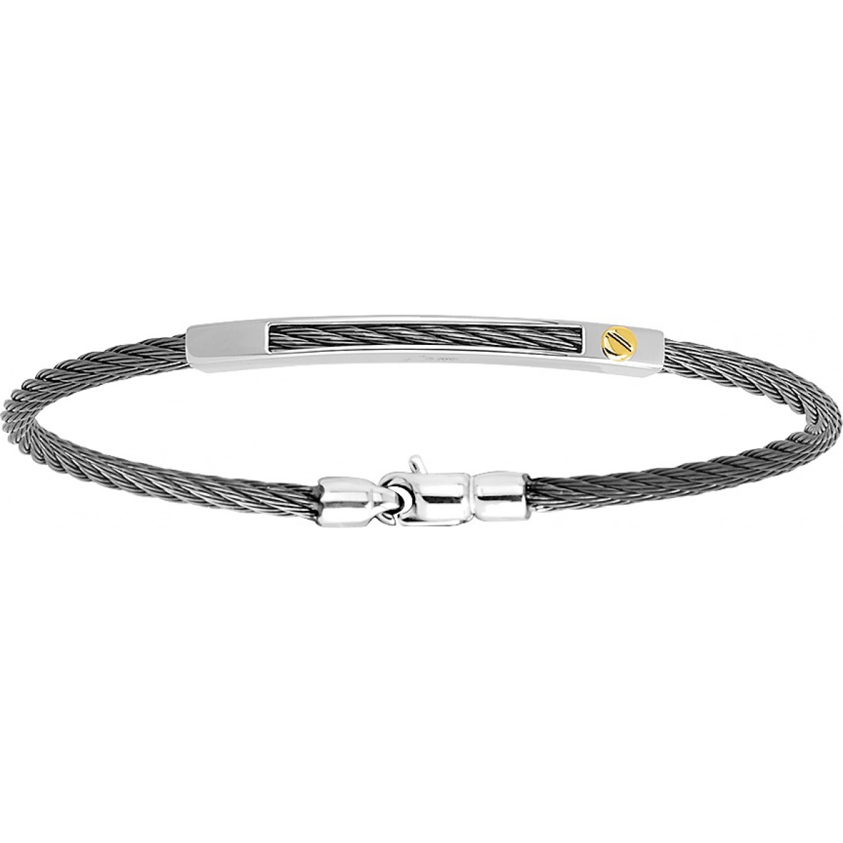 Bracelet acier motif vis or750j  Lua Blanca  6273.0