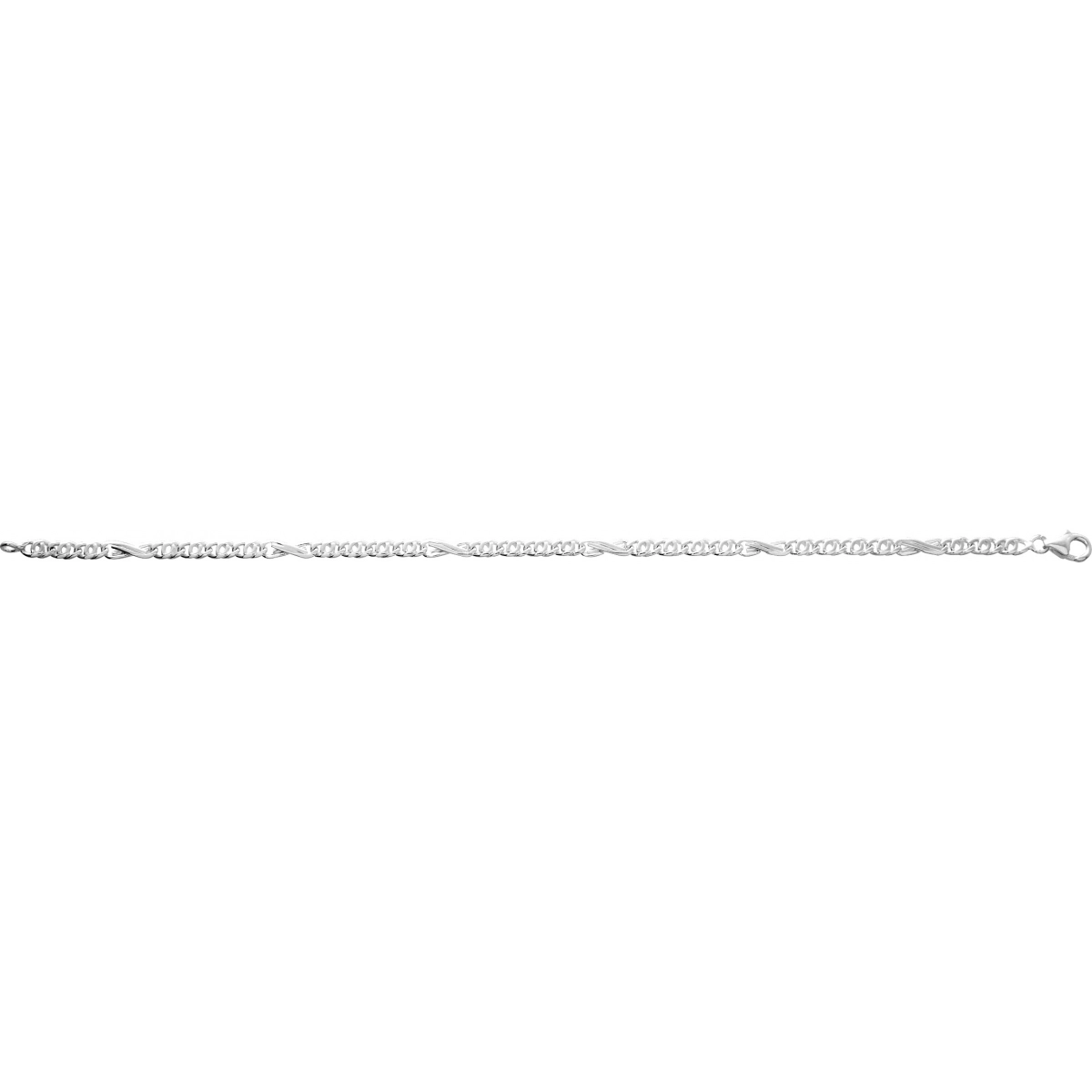 Bracelet rh925 Silver - Size: 19  Lua Blanca  301736B.19