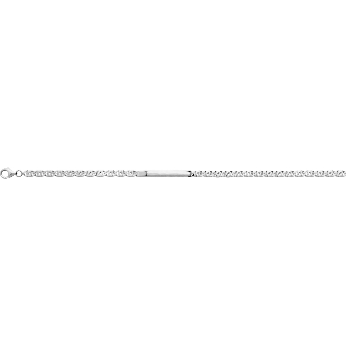 Bracelet rh925 Silver - Size: 18  Lua Blanca  304048.00.18