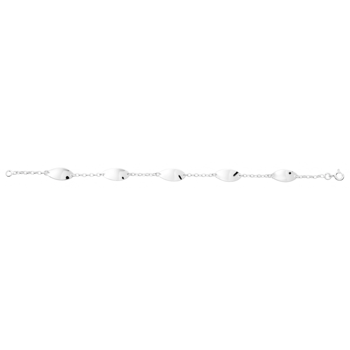Bracelet rh925 Silver - Size: 18  Lua Blanca  311052B.18